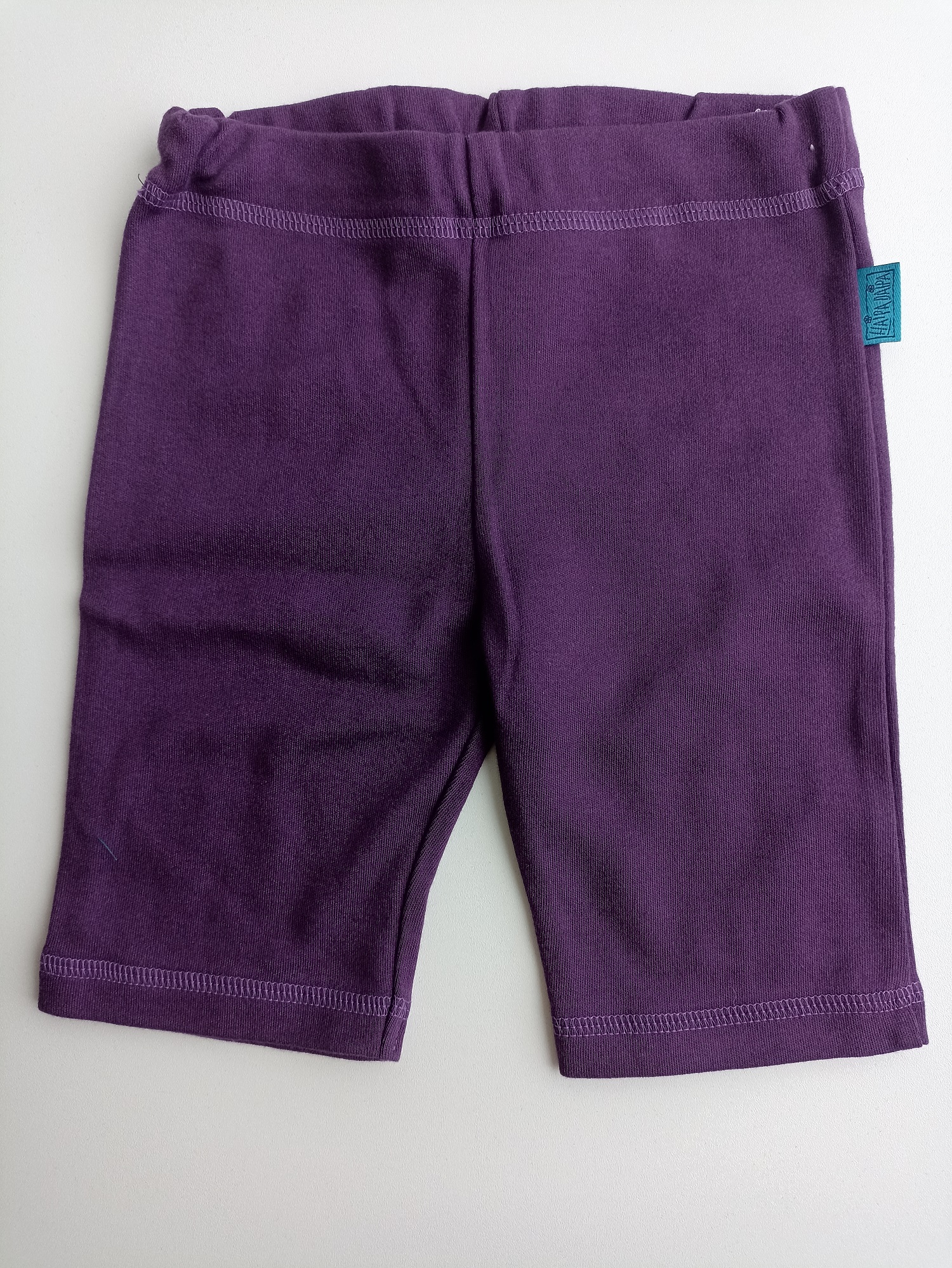 Infant sweatpants made of organic cotton, purple