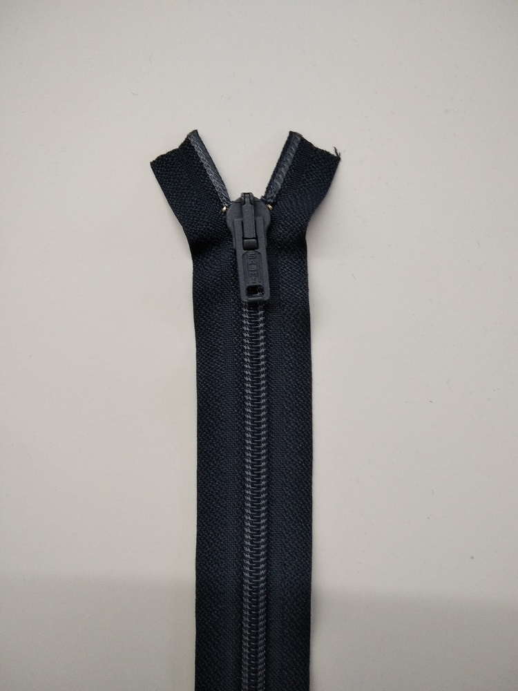 Zipper 80cm, blue