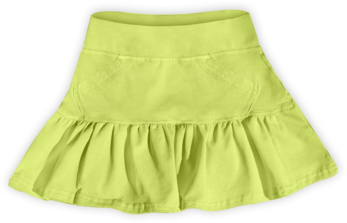 Girl's skirt, light green | jozanek.com