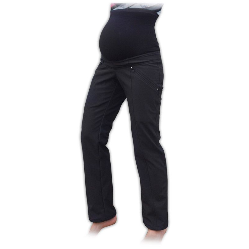 SOFIE- těhotenské softshellové kalhoty 36