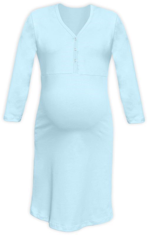 maternity night dress with buttons