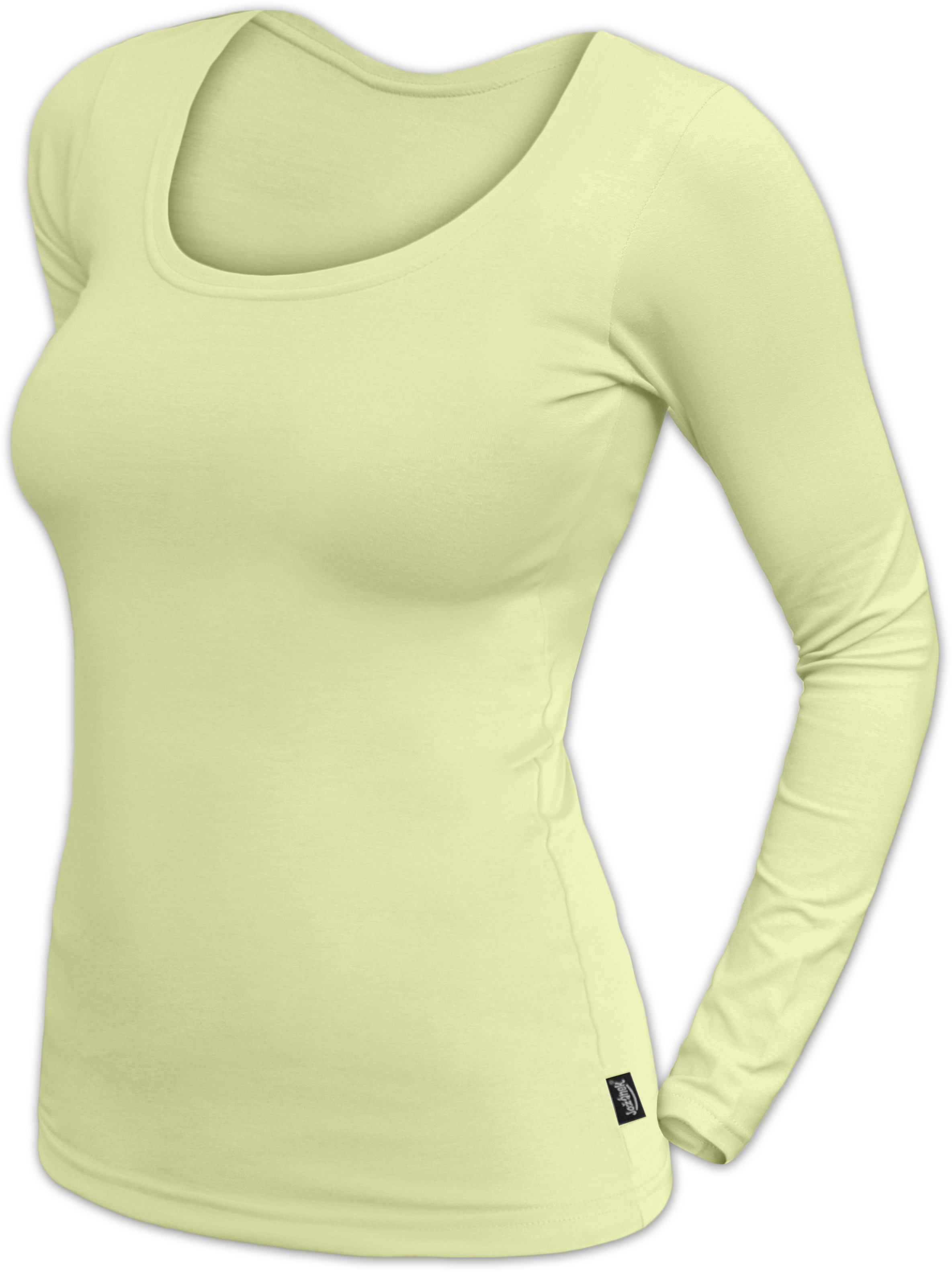 Women´s T-shirt Brigita, long sleeves, light green