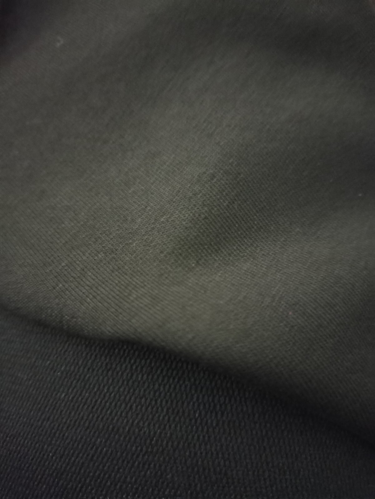 Teplákovina bavlna+polyester+elastan, 1 metr, 230gr/m2, černá