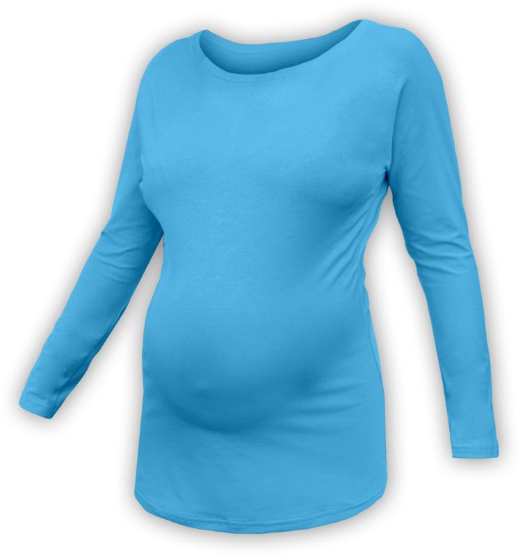 Maternity T-shirt Nikola, TURQUOISE