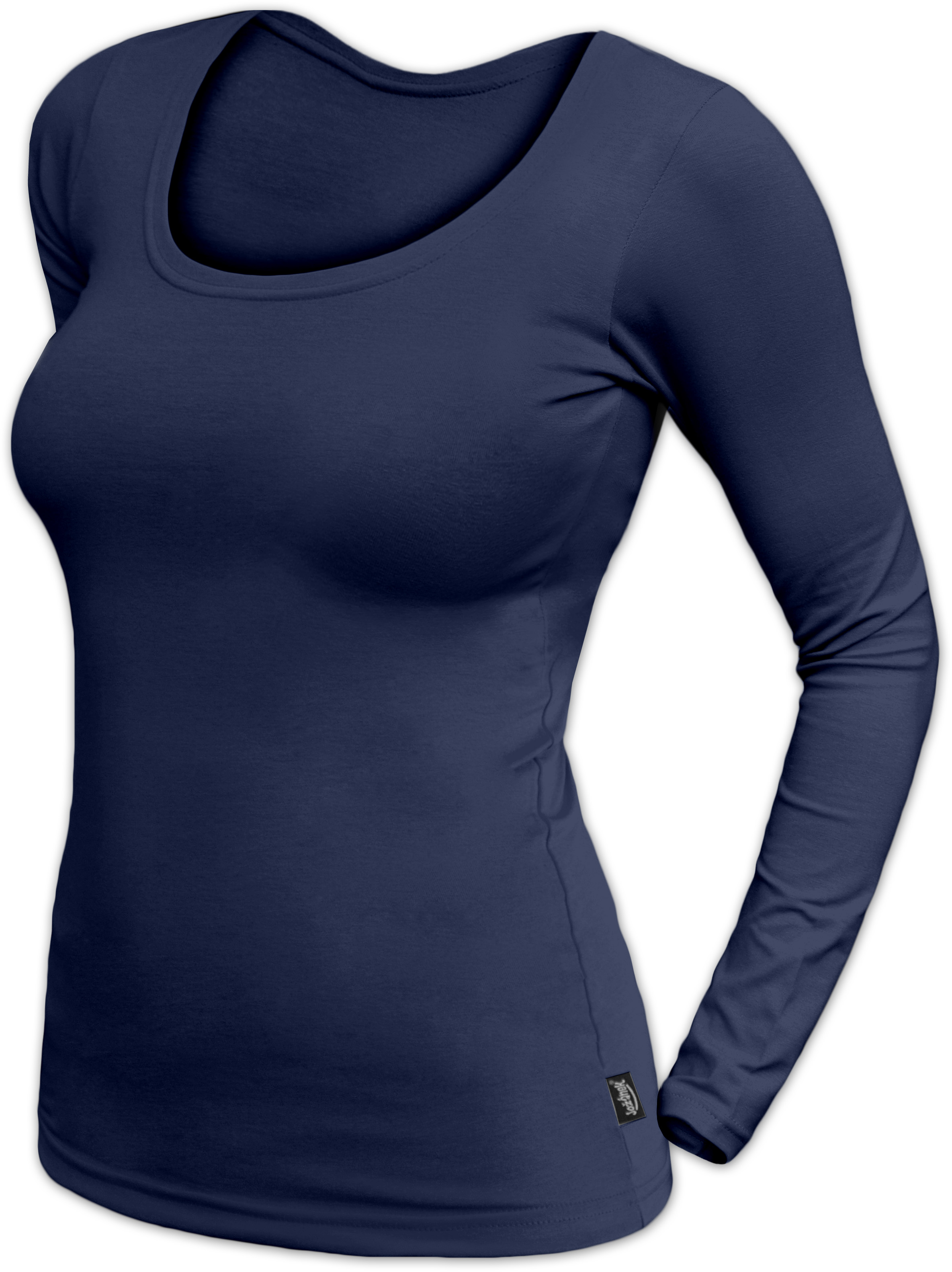 Women´s T-shirt Brigita, long sleeves, dark blue