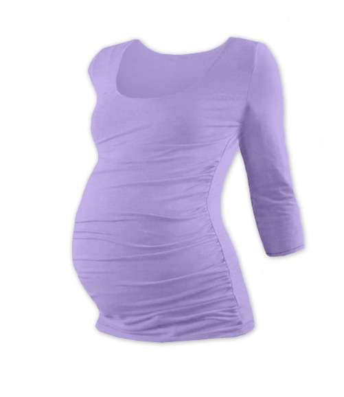 Maternity T-shirt Johanka, 3/4 sleeve, LAVENDER L/XL