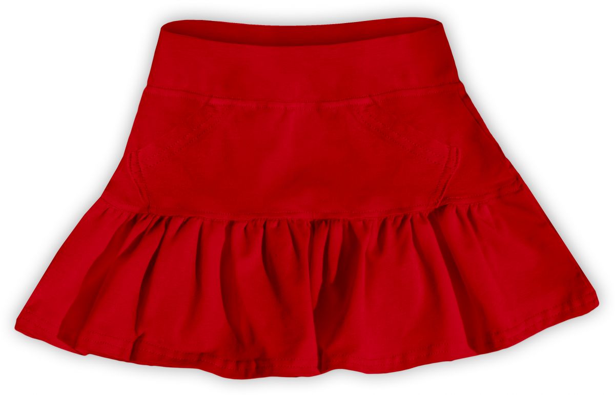 Girl's skirt, red
