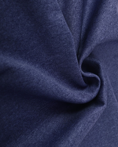 Winter Softshell mit Fleece, 1 Meter, dunkelblau meliert