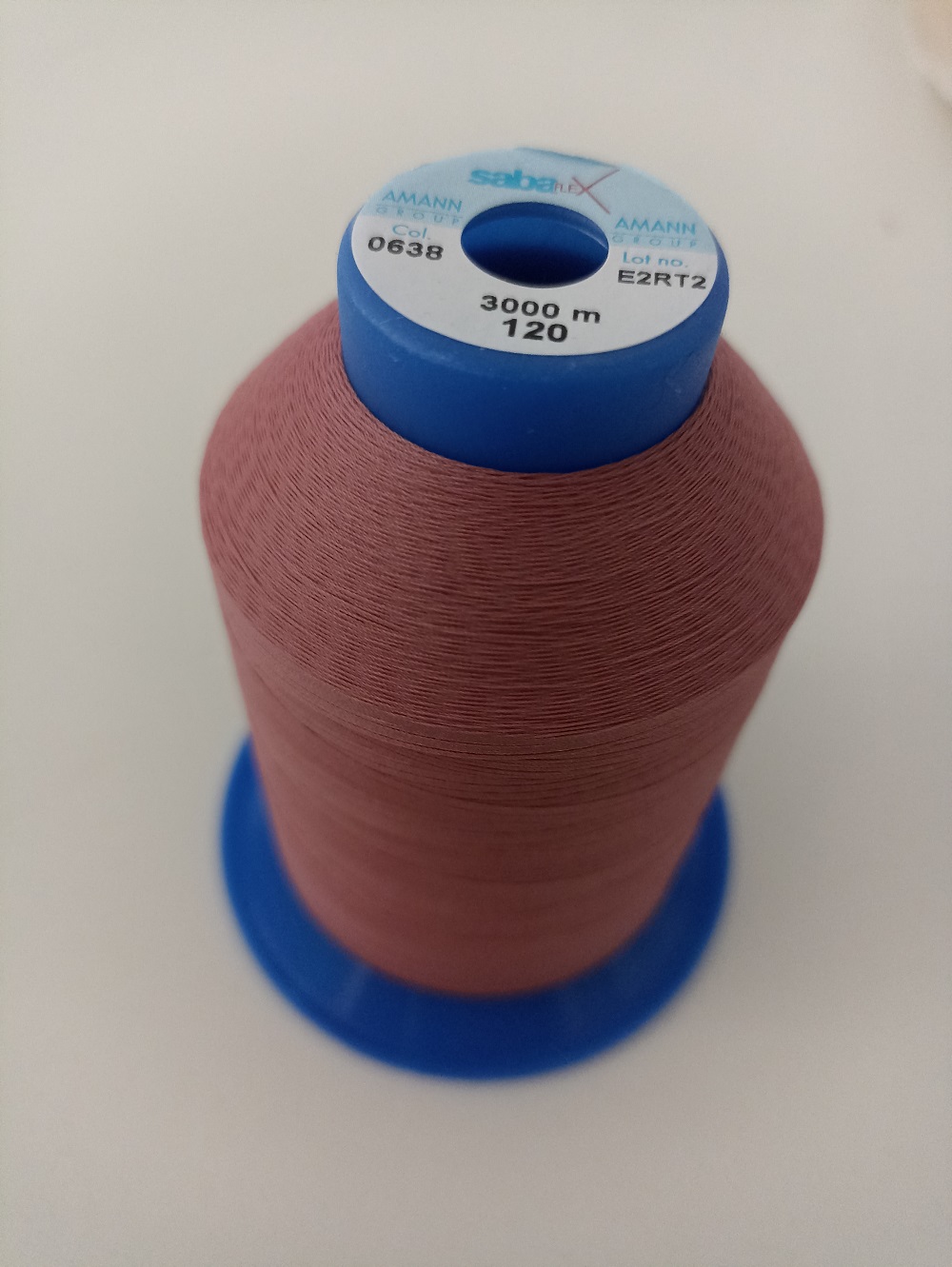 Elastic thread Sabaflex 3000 m, old pink