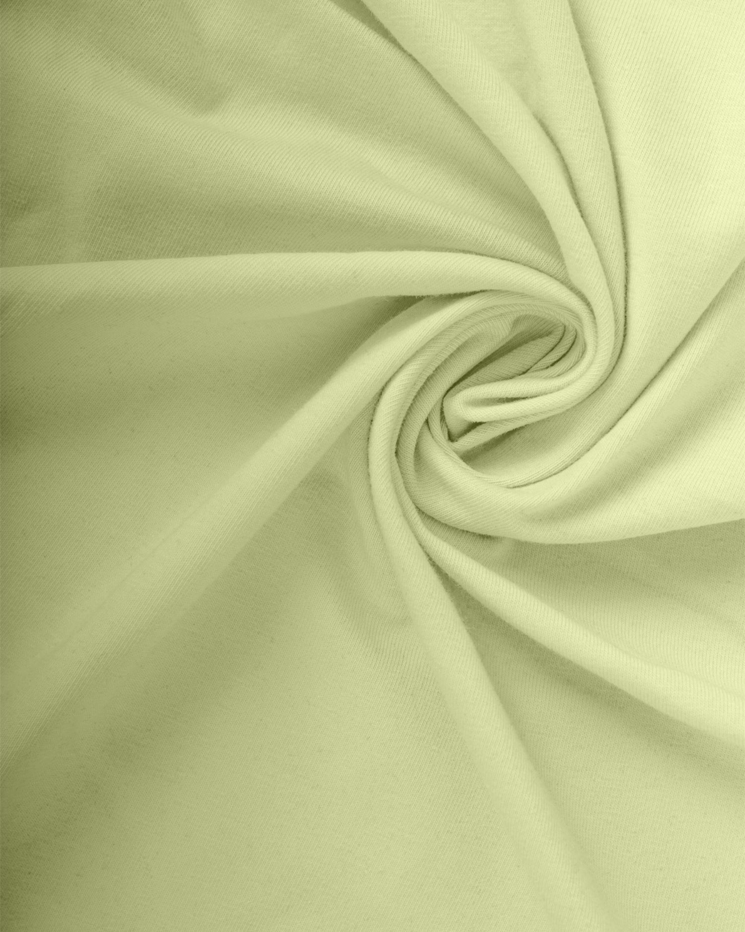 Cotton single Jersey with elastane, 1 meter, 185gr/m2, light green