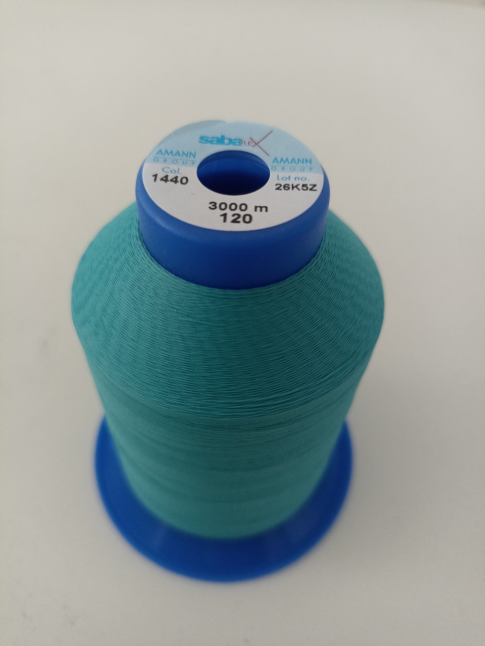 Elastic Thread Sabaflex 3000 m, turquoise