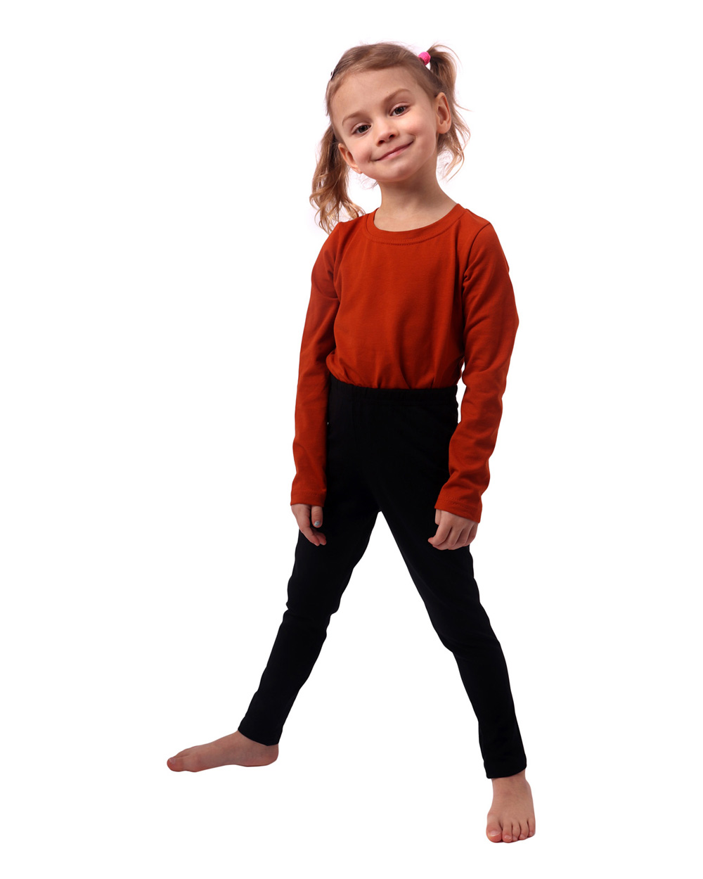 Children's leggings, black