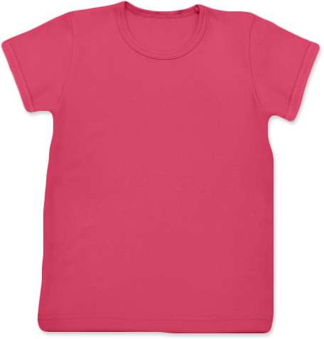 Dětské tričko, krátký rukáv, lososově růžové