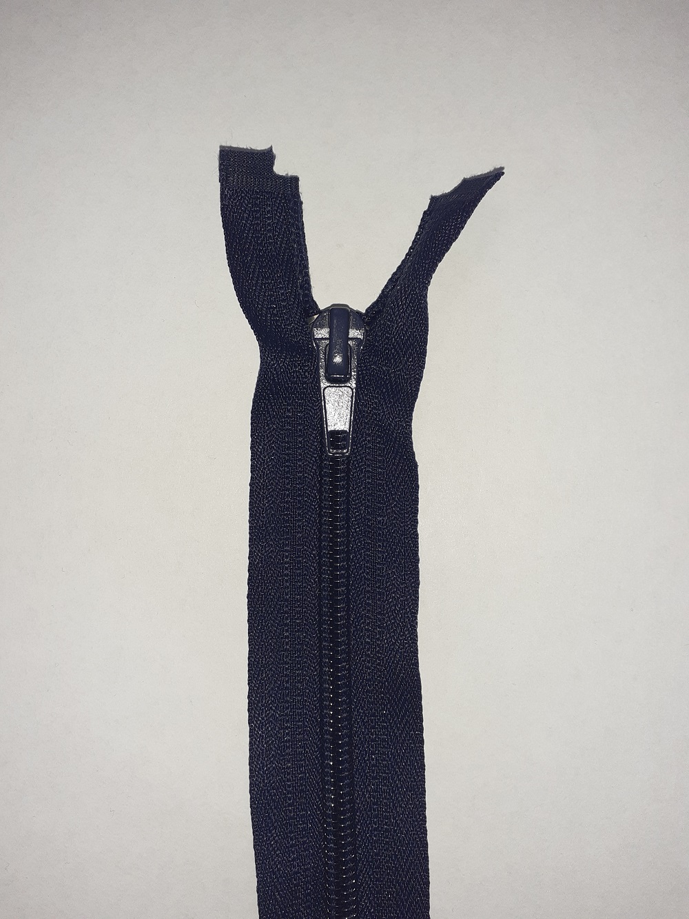 Zipper 80cm, blue