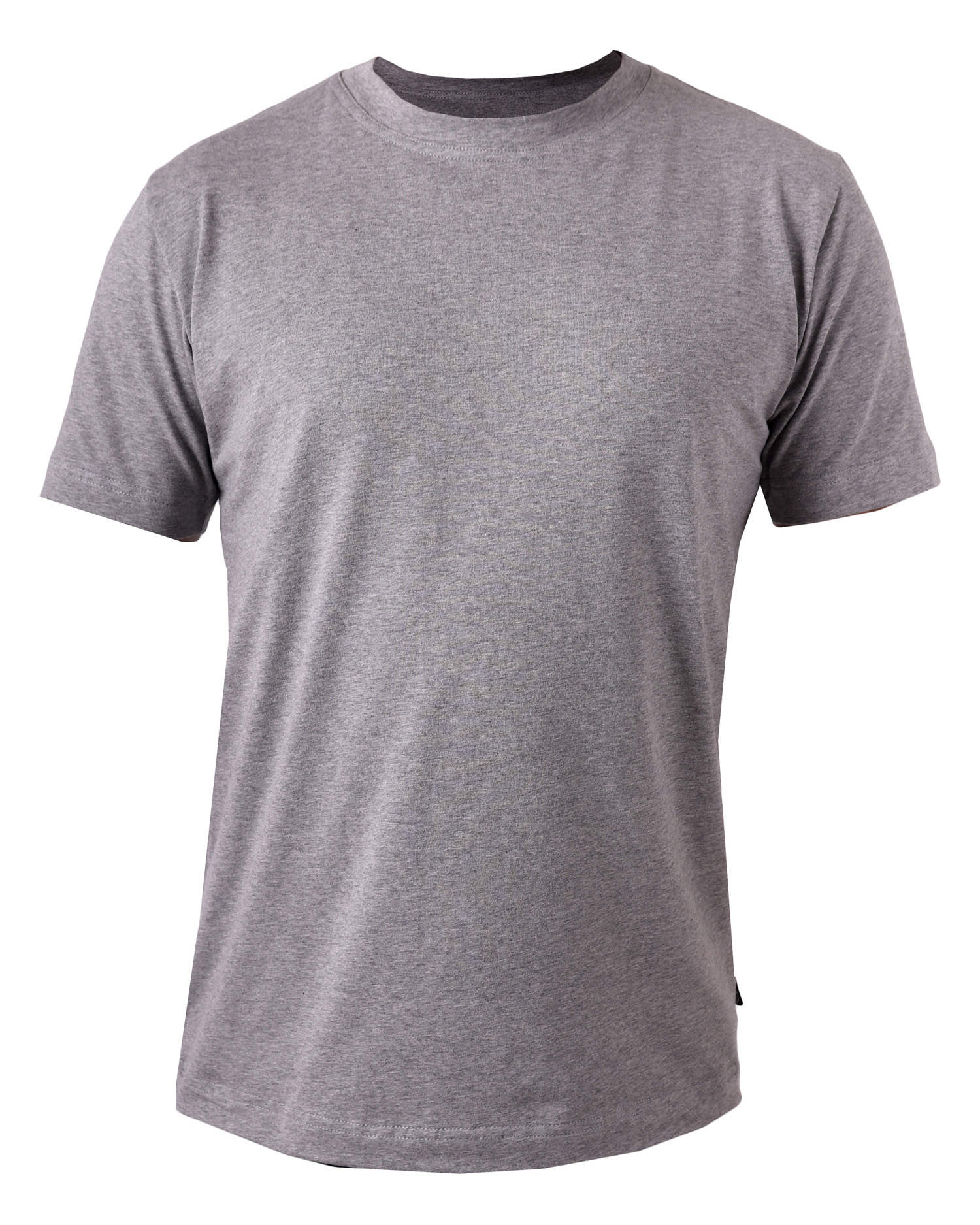 Pánské tričko Marek, krátký rukáv, šedý melír