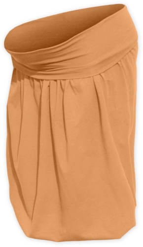 Těhotenská sukně balonová Sabina, oranžová
