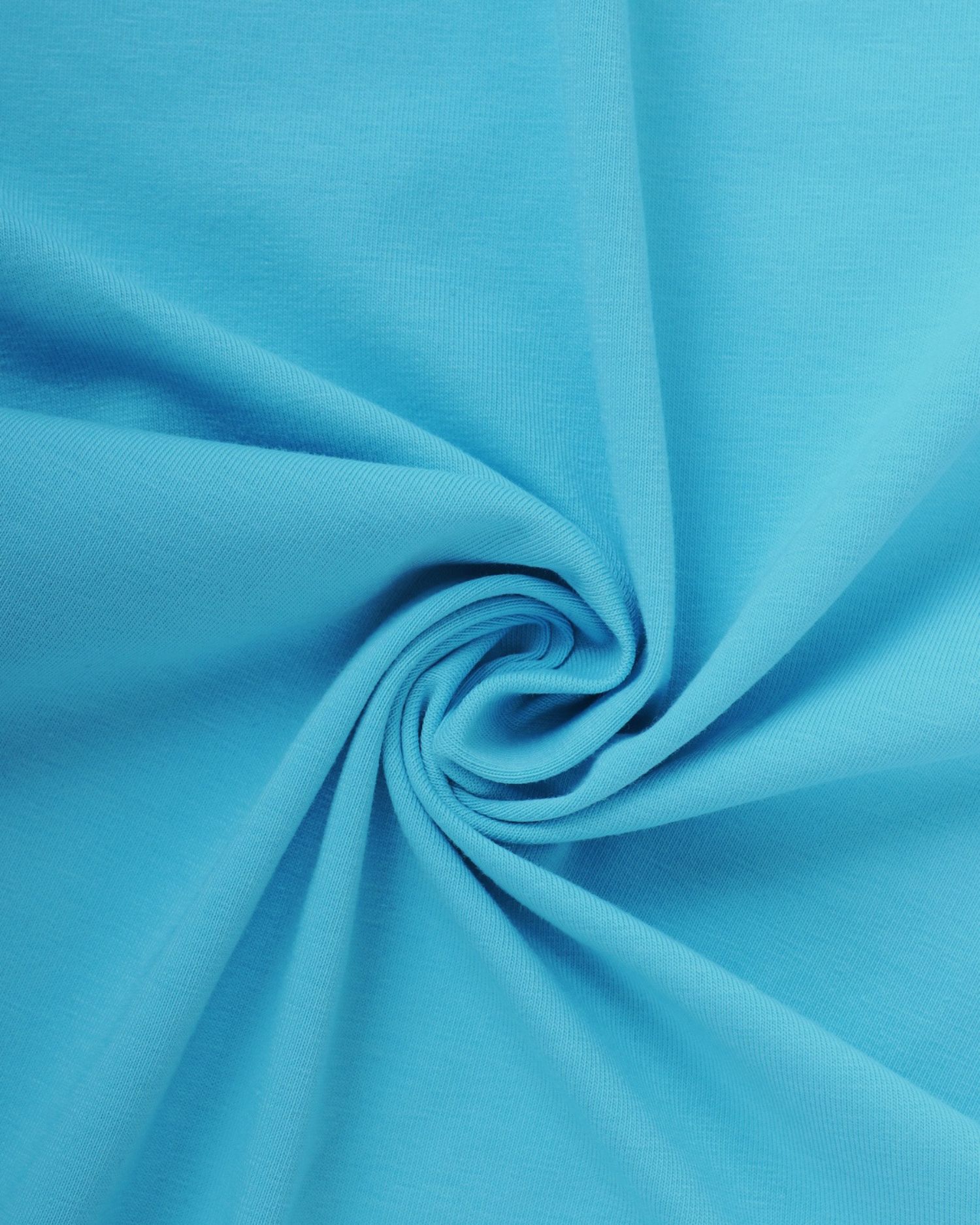 Cotton single Jersey with elastane, 1 meter, 185gr/m2, turquoise