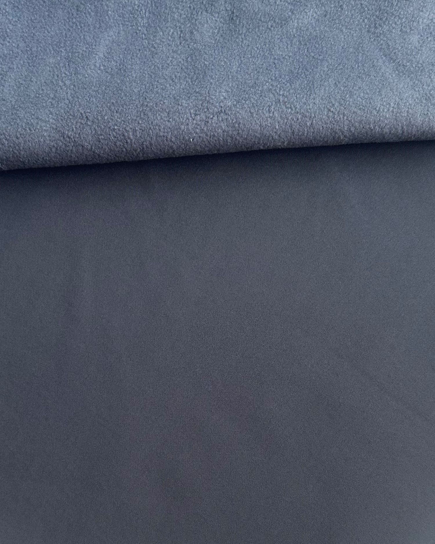 Winter softshell with fleece, 1 meter, dark grey