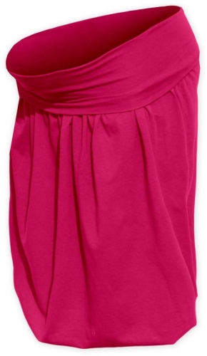 Tehotenská sukňa balónová Sabina, sýto ružová L / XL
